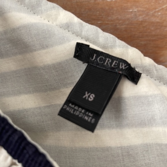 J. Crew One Shoulder Ruffle Top - Picture 2 of 2